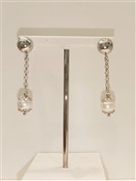 Orecchini Vidali Gioielli Donna in Argento Perla ORAR-38-34 - ORAR-38-34